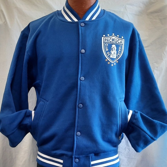 New! Tuzos de Pachuca Button up Jacket - Picture 1 of 2